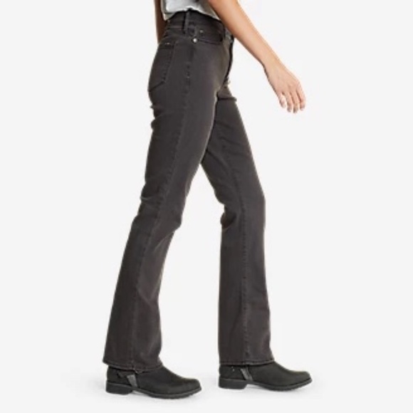 NWT - Eddie Bauer high rise bootcut jeans - Picture 3 of 12
